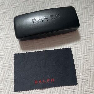 Ralph Lauren eyeglass case and lens cleaning cloth